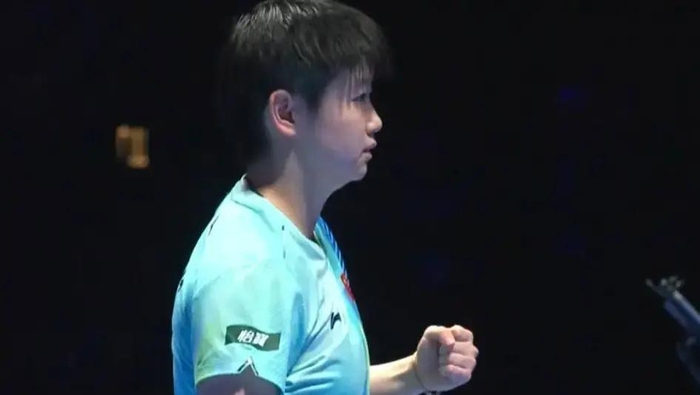 孙颖莎决胜局13-11逆转高达，极限抗压能力惊艳全